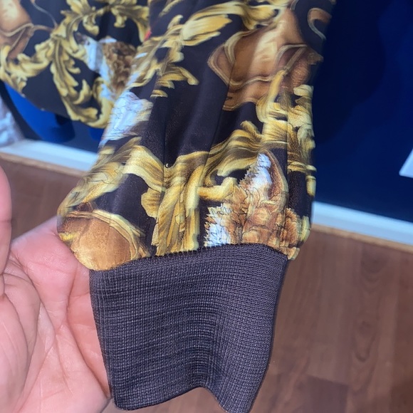 Salvadore ferragamo silk shirt